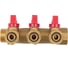 Коллектор с шаровым краном SMT 3/4x16x3 3 выхода 20шт/кор, 1822Н051603R 2
