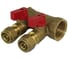 Коллектор с шаровым краном SMT 1x20x2 2 выхода 1833Н102002R 5