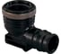 УГОЛЬНИК С ВНУТРЕННЕЙ РЕЗЬБОЙ PPSU UPONOR Q&E 25-RP3/4ВР '35Щ UP 1042337 1