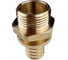 Муфта для PE-X/PE-RT труб аксиальная РОС латунь Дн 32х1 НР (130-1247) R0345079 5