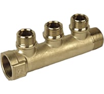 Коллектор (вход 3/4"; выходы 1/2") для трубопровода GENERAL FITTINGS 51045-3/4-1/2-T3