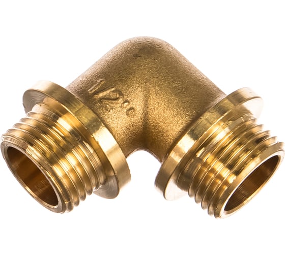 Уголок с упором (1/2"; штуцер/штуцер) для трубопровода GENERAL FITTINGS 51074-S/S-1/2 1