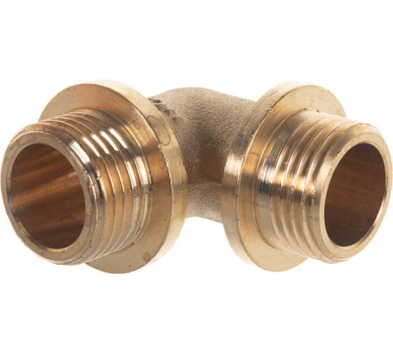 Уголок с упором (1/2"; штуцер/штуцер) для трубопровода GENERAL FITTINGS 51074-S/S-1/2