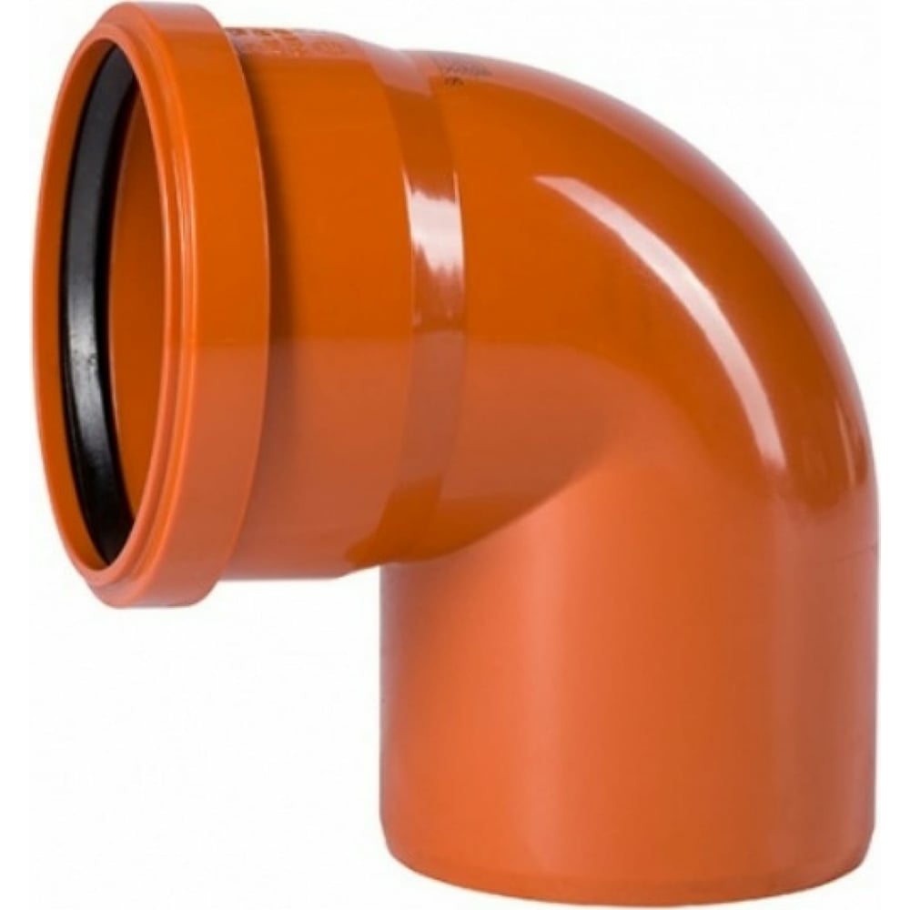 Отвод наружной канализации ХЕМКОР 250 мм, 87 градусов 2481165 ...