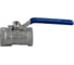 Кран шаровый NEWKEY муфтовый стандартнопроходной нержавеющий 1PC AISI304 DN20 3/4 PN64 NK-BMG20/4 2