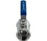 Кран шаровый NEWKEY муфтовый стандартнопроходной нержавеющий 1PC AISI304 DN40 1-1/2 PN40 NK-BMG40/4 2