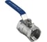 Кран шаровый NEWKEY муфтовый стандартнопроходной нержавеющий 1PC AISI304 DN40 1-1/2 PN40 NK-BMG40/4 3
