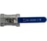 Кран шаровый NEWKEY муфтовый стандартнопроходной нержавеющий 1PC AISI304 DN32 1-1/4 PN40 NK-BMG32/4 3