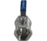Кран шаровый NEWKEY муфтовый стандартнопроходной нержавеющий 1PC AISI304 DN50 2 PN40 NK-BMG50/4 2