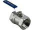 Кран шаровый NEWKEY муфтовый стандартнопроходной нержавеющий 1PC AISI304 DN50 2 PN40 NK-BMG50/4 3