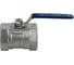 Кран шаровый NEWKEY муфтовый стандартнопроходной нержавеющий 1PC AISI304 DN50 2 PN40 NK-BMG50/4 4