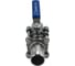 Кран шаровый NEWKEY приварной трехсоставной нержавеющий 3PC AISI316 DN32 1-1/4 PN40 NK-BE32/6 4
