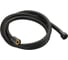 Шланг душевой GFmark 1/2 1,5 м. ЧЁРНЫЙ металлический, рифлёный 3776 1