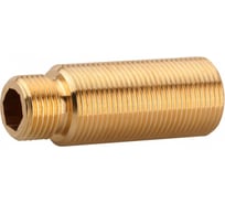 Муфта проходная "ШиреФит" (1/2"-1/2"-3/4"; 71 мм) для трубопровода Зубр 51590-071-1/2