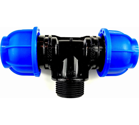 Переходной тройник ПНД BOUTTE 20-3/4"НР-20 9278021 1