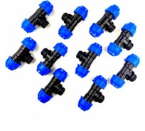 Переходной тройник ПНД BOUTTE 20-3/4"НР-20, 10 шт 1643579