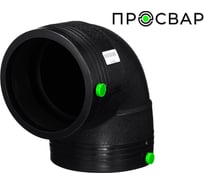 Отвод электросварной ПРОСВАР 140 мм 90 ПЭ 100 SDR 11 10296