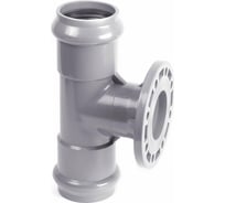 Тройник с ПВХ фланцем ХЕМКОР 160х150 мм, 90 градусов 2181130