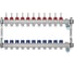 Коллекторная группа BYR PEX из нерж. стали 1-Т11-3/4ЕК L=50 с расходомерами, термостатическими клапанами 2425-11 1