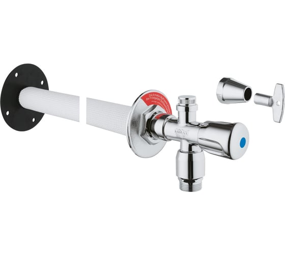 Наружный вентиль Grohe Eggeman Eurotec, хром 41206000