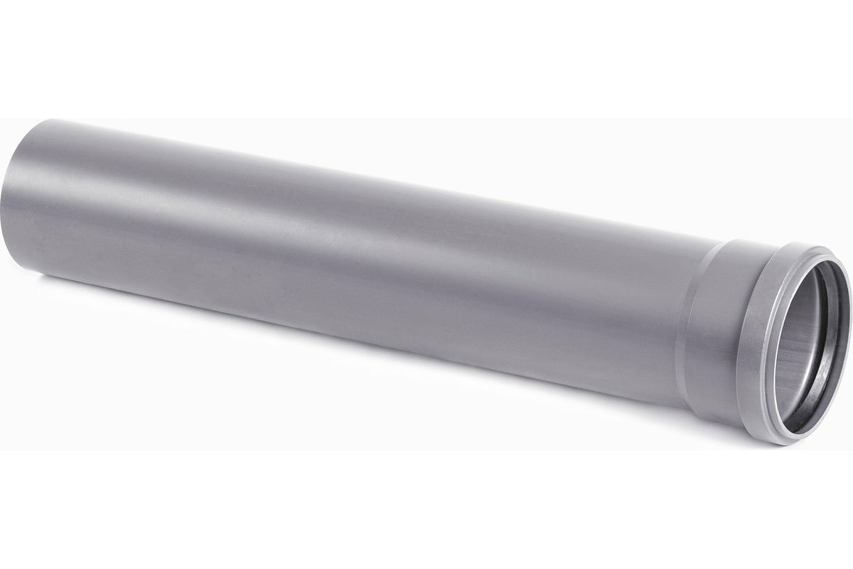 Труба ХЕМКОР НПВХ, внутренняя канализация, 50x1000 мм 1391007 ...