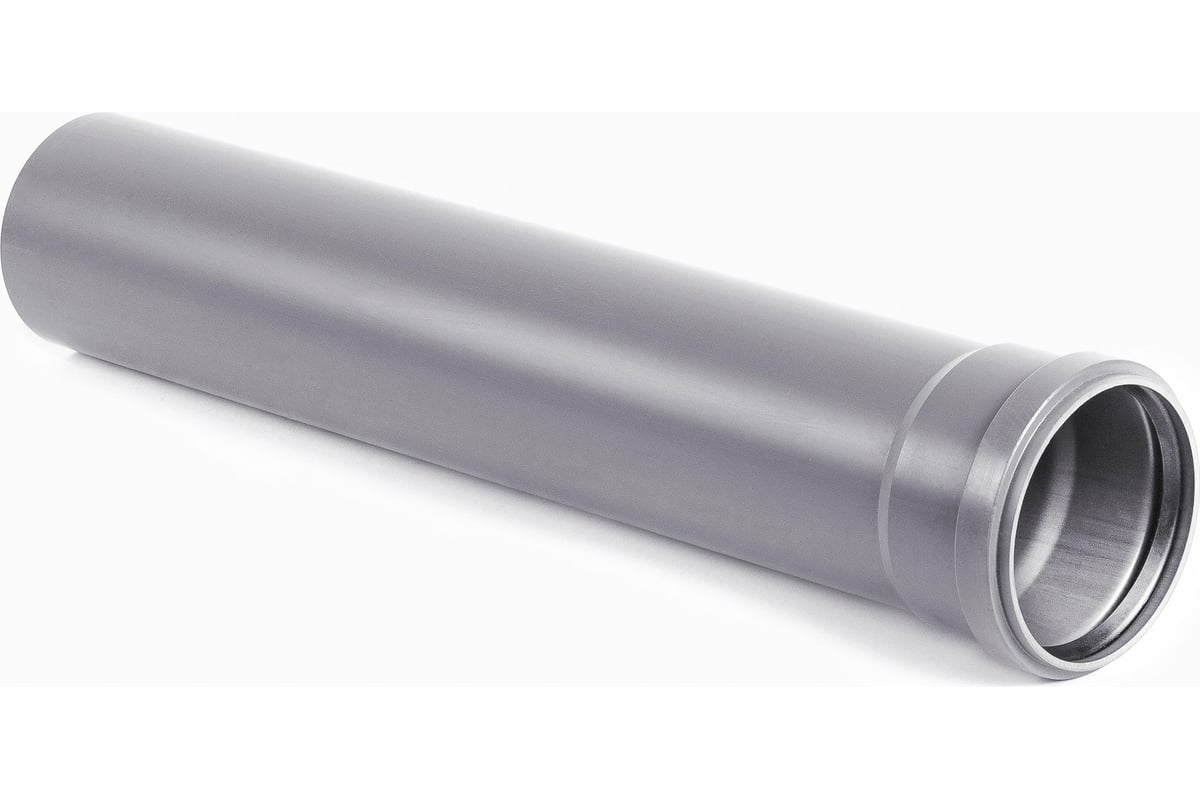 Труба ХЕМКОР НПВХ, внутренняя канализация, 50x1000 мм 1391007 ...