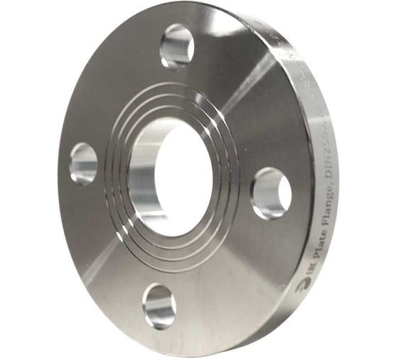 Фланец плоский NEWKEY DIN2503 нержавеющий, AISI304 DN40 (1_1/2), (CF8), РN40 NK-FDh40/4
