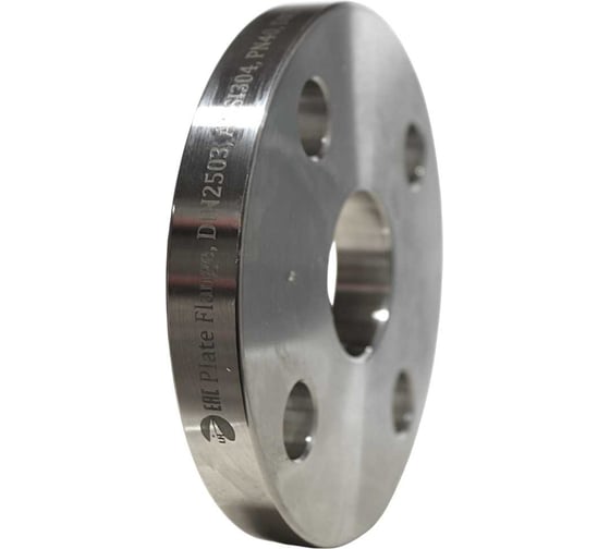 Фланец плоский NEWKEY DIN2503 нержавеющий, AISI304 DN32 (1_1/4), (CF8), РN40 NK-FDh32/4