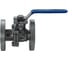 Кран шаровый NEWKEY фланцевый под привод нержавеющий (2PC), AISI304 DN25 (1), (CF8), PN16 NK-BFtp(2PC)25/4 5