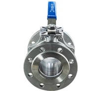 Кран шаровый NEWKEY фланцевый под привод нержавеющий (2PC), AISI304 DN 100 (4), (CF8), PN40, NK-BFtph(2PC)100/4