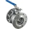 Кран шаровый NEWKEY фланцевый под привод нержавеющий (2PC), AISI304 DN 100 (4), (CF8), PN40, NK-BFtph(2PC)100/4 2