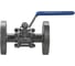 Кран шаровый NEWKEY фланцевый трехсоставной нержавеющий (3PC), AISI316 DN20 (3/4), (CF8M), PN16 NK-BF20/6 4