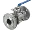 Кран шаровый NEWKEY фланцевый под привод нержавеющий (3PC), AISI304 DN65 (2_1/2), (CF8), PN16 NK-BFp65/4 1