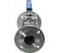 Кран шаровый NEWKEY фланцевый под привод нержавеющий (3PC), AISI304 DN65 (2_1/2), (CF8), PN16 NK-BFp65/4 3