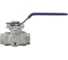 Кран шаровый NEWKEY трехходовой (T-тип) нержавеющий, AISI304 DN15 (1/2), (CF8), PN64 NK-BTt15/4 1