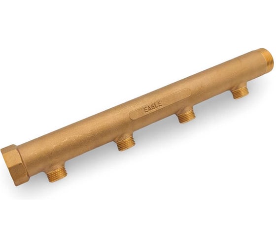 Коллектор со штуцером Н.Р. 1 1/4"-Т4-3/4" L=80 mm BYR PEX 2947