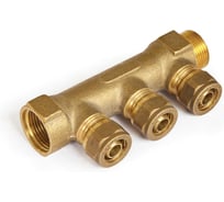 Коллектор со штуцером ПЕКС 3/4"-T3-16 (1.8) BYR PEX 2203В
