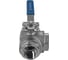 Кран шаровый NEWKEY трехходовой (L-тип) нержавеющий, AISI316 DN50 (2), (CF8M), PN40 NK-BTl50/6 2