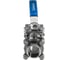 Кран шаровый NEWKEY муфтовый под привод нержавеющий (3PC), AISI316 DN40 (1_1/2), (CF8M), PN40 NK-BMTp40/6 2