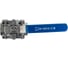 Кран шаровый NEWKEY муфтовый под привод нержавеющий (3PC), AISI316 DN40 (1_1/2), (CF8M), PN40 NK-BMTp40/6 5