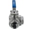 Кран шаровый NEWKEY трехходовой (T-тип) нержавеющий, AISI316 DN50 (2), (CF8M), PN40 NK-BTt50/6 2