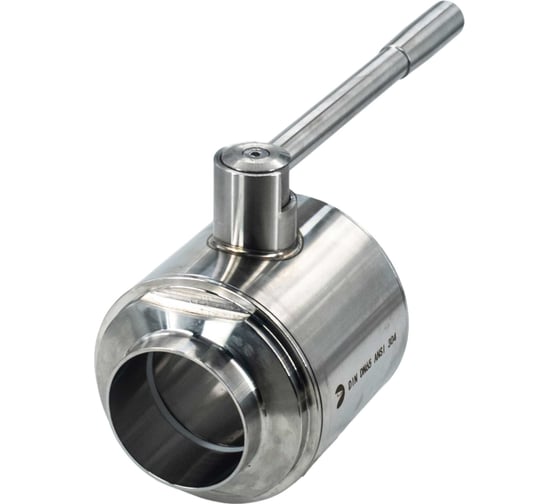Кран шаровый NEWKEY приварной DIN11851 нержавеющий, AISI304 DN65 (70мм), (CF8), PN8 NK-BEDIN11851_65/4