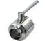 Кран шаровый NEWKEY приварной DIN11851 нержавеющий, AISI304 DN65 (70мм), (CF8), PN8 NK-BEDIN11851_65/4 1