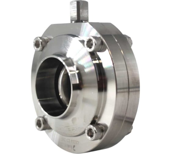 Затвор дисковый приварной NEWKEY нержавеющий, EPDM, AISI304 DN40 (1_1/2), (CF8), PN8 NK-DZwEPDM40/4