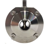 Затвор дисковый приварной NEWKEY нержавеющий, Силикон, AISI304 DN20 (3/4), (CF8), PN8 NK-DZwSil20/4