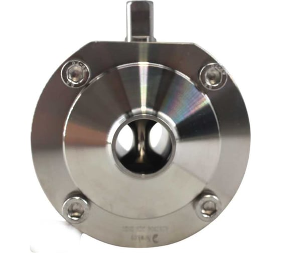 Затвор дисковый приварной NEWKEY нержавеющий, Силикон, AISI304 DN20 (3/4), (CF8), PN8 NK-DZwSil20/4