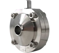 Затвор дисковый приварной NEWKEY нержавеющий, Силикон, AISI304 DN15 (1/2), (CF8), PN8 NK-DZwSil15/4