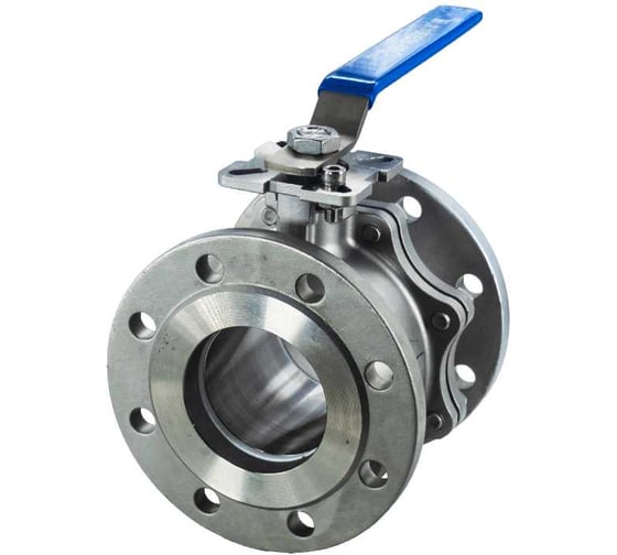 Кран шаровый NEWKEY фланцевый под привод нержавеющий (2PC), AISI316 DN 200 (8), (CF8M), PN40 NK-BFtph(2PC)200/6