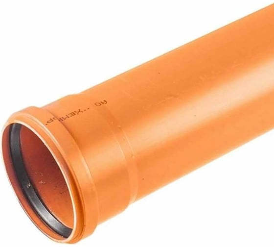 Труба ХЕМКОР НПВХ наружной канализации SN 4 110x560 мм 1491055 21469