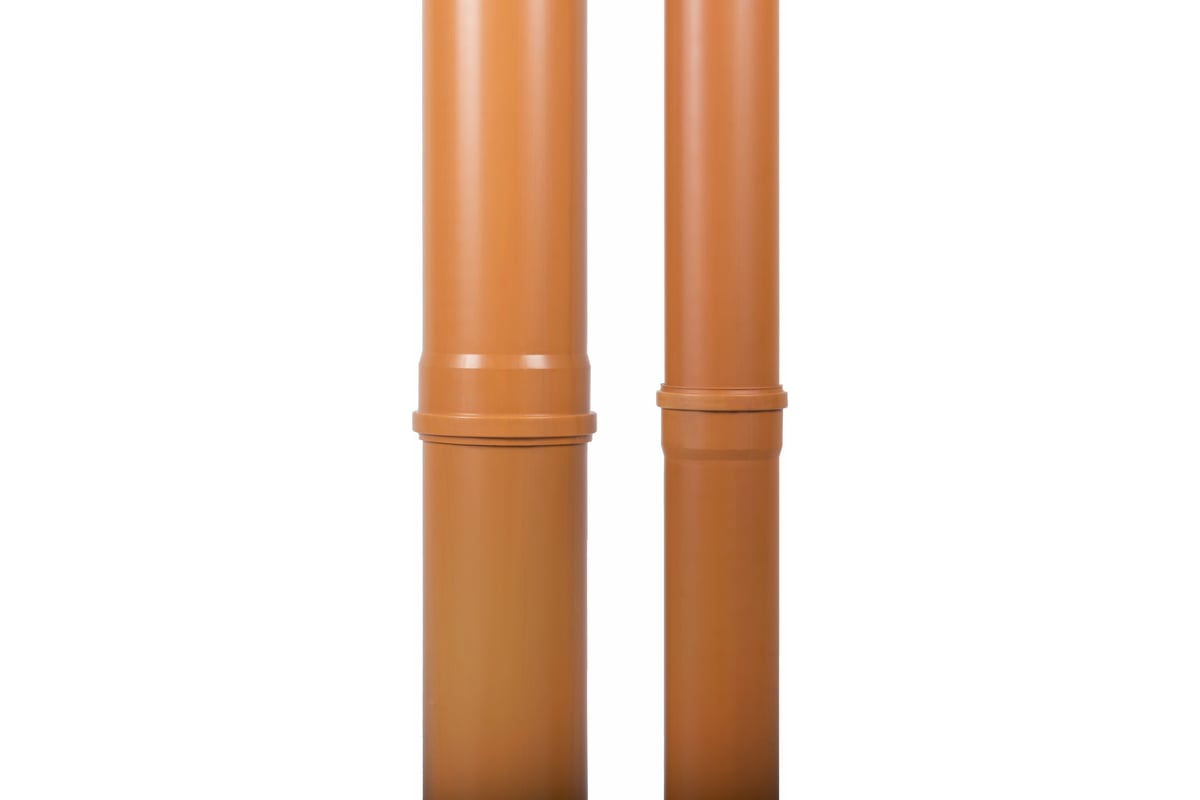 Труба ХЕМКОР НПВХ, наружная канализация, SN 4, 200x1200 мм 1491068 ...